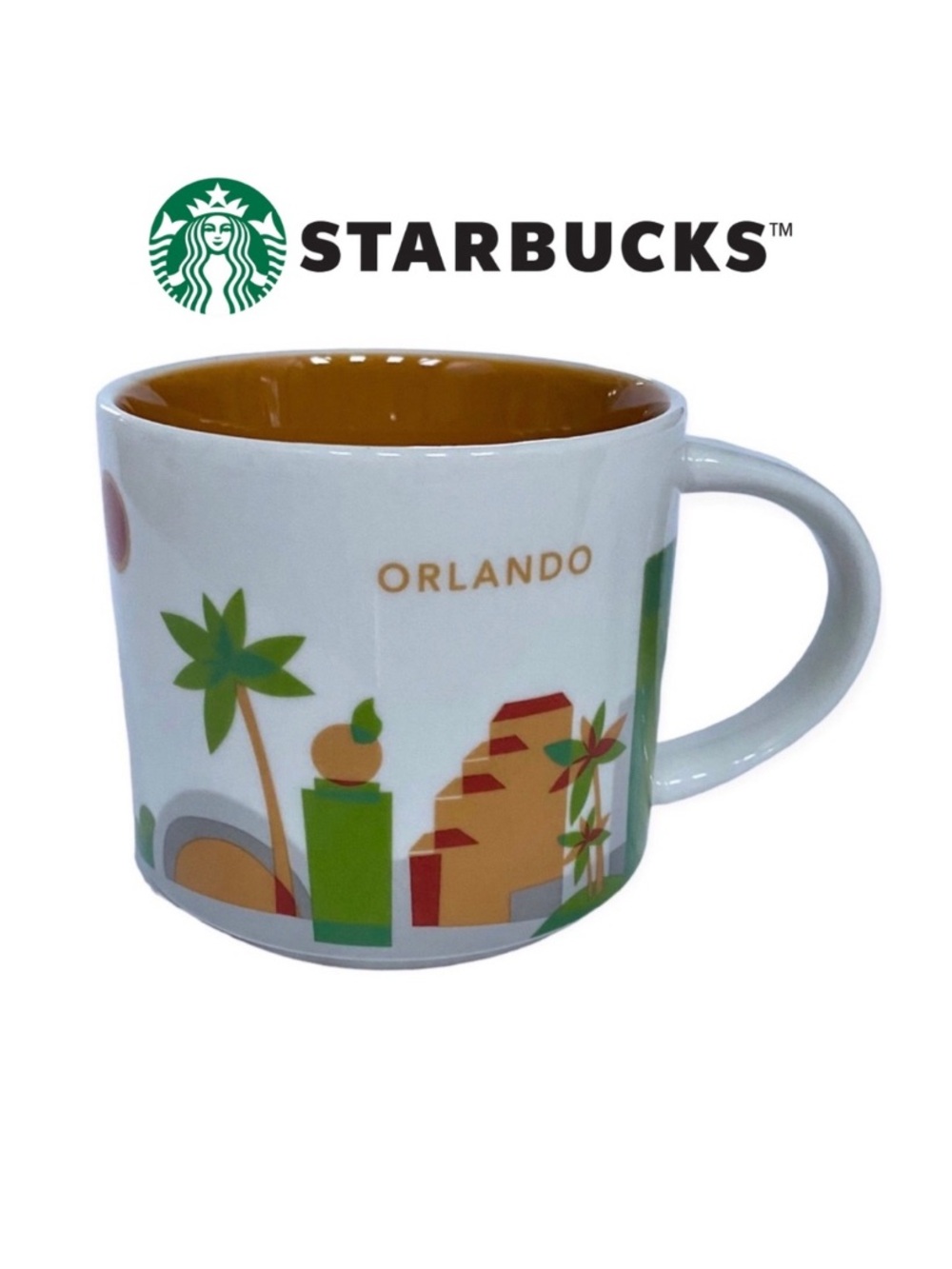 Starbucks Orlando You Are Here Collection Mug | 14 oz